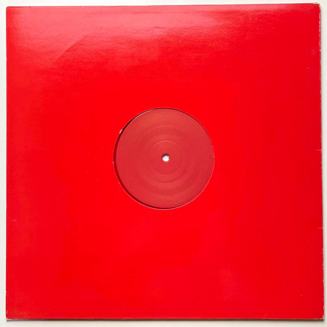 User - 08 12" Vinyl Single-Sided Red Transparent Techno UK 2000 White Label