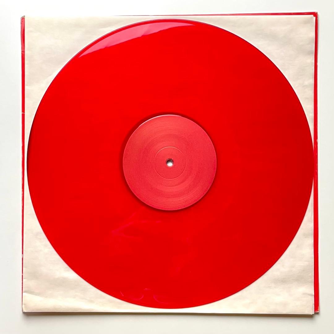 User - 08 12" Vinyl Single-Sided Red Transparent Techno UK 2000 White Label