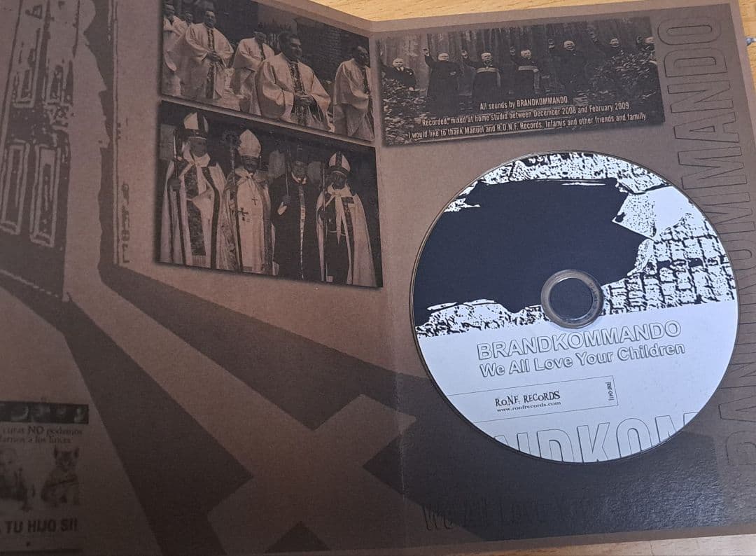 BRANDKOMMANDO We All Love Your Children CDR Industrial Power Electronics Noise