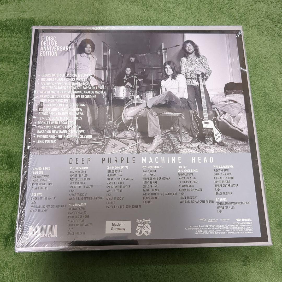 Deep Purple Machine Head 50th Anniversary Deluxe Edition 3CD Blu-ray Vinyl NM | Japansoundstore