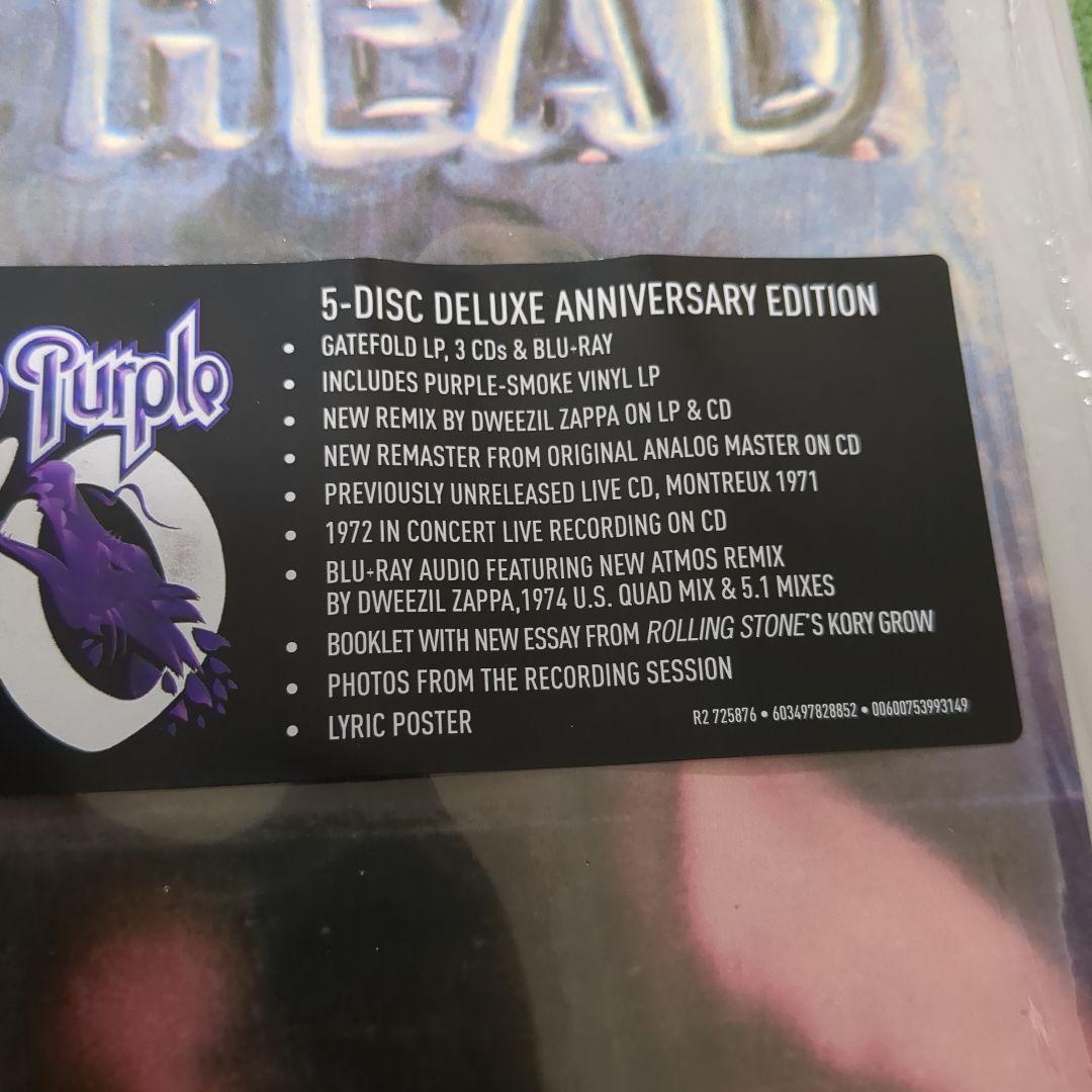 Deep Purple Machine Head 50th Anniversary Deluxe Edition 3CD Blu-ray Vinyl NM | Japansoundstore