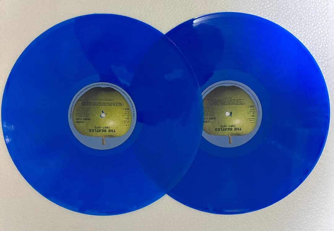 The Beatles 1967-1970 Blue Vinyl 2LP UK Original 1993 Limited Edition Rare