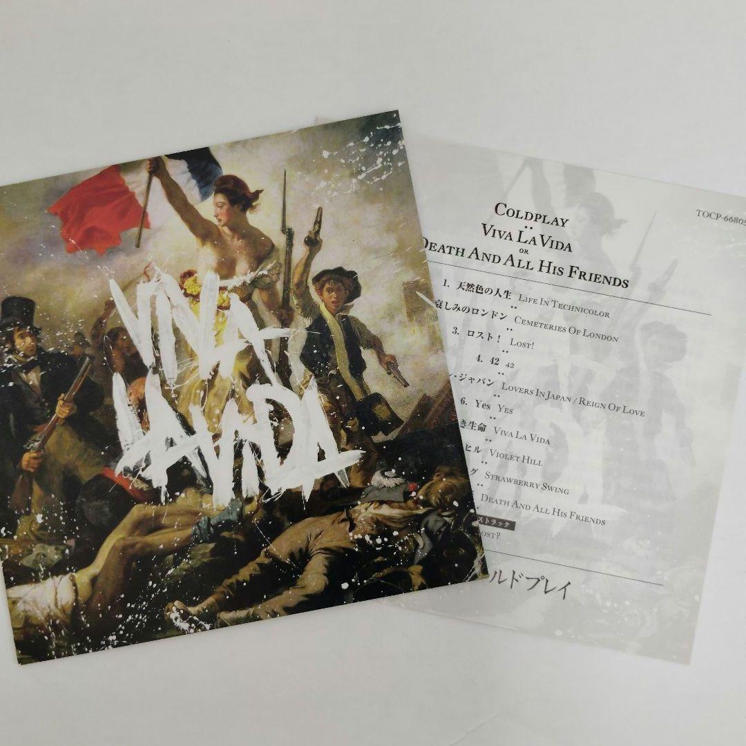 Coldplay Viva La Vida CD Japan Press Limited Edition with OBI 2008