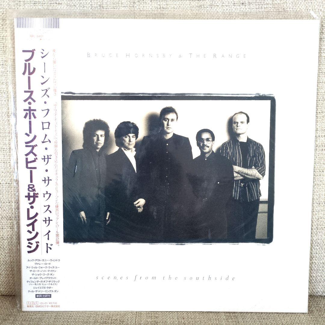 Bruce Hornsby & The Range - Scenes from the Southside - Japan LP w/ Obi