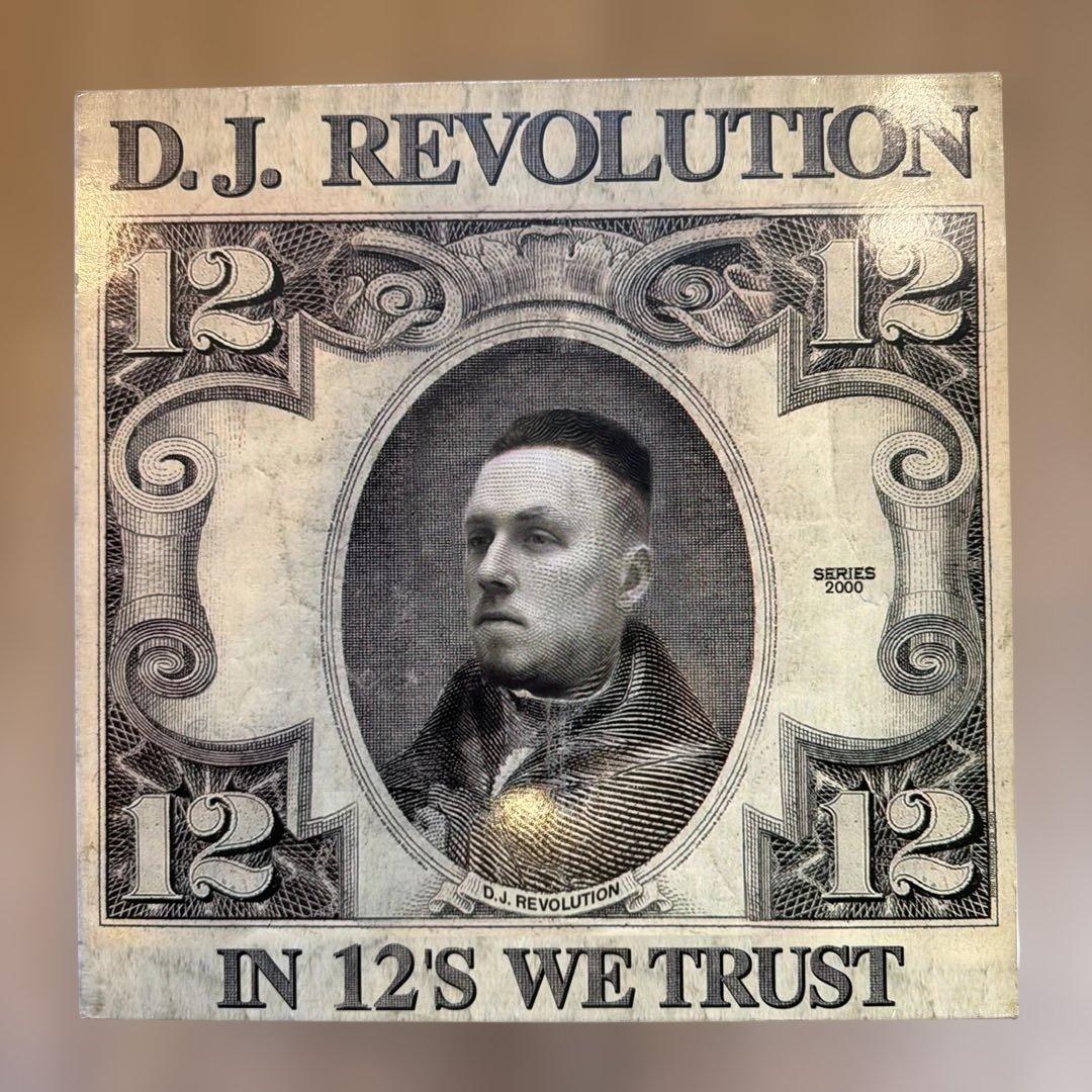 D.J. Revolution - In 12's We Trust - 2LP Vinyl Record 2000 Hip Hop