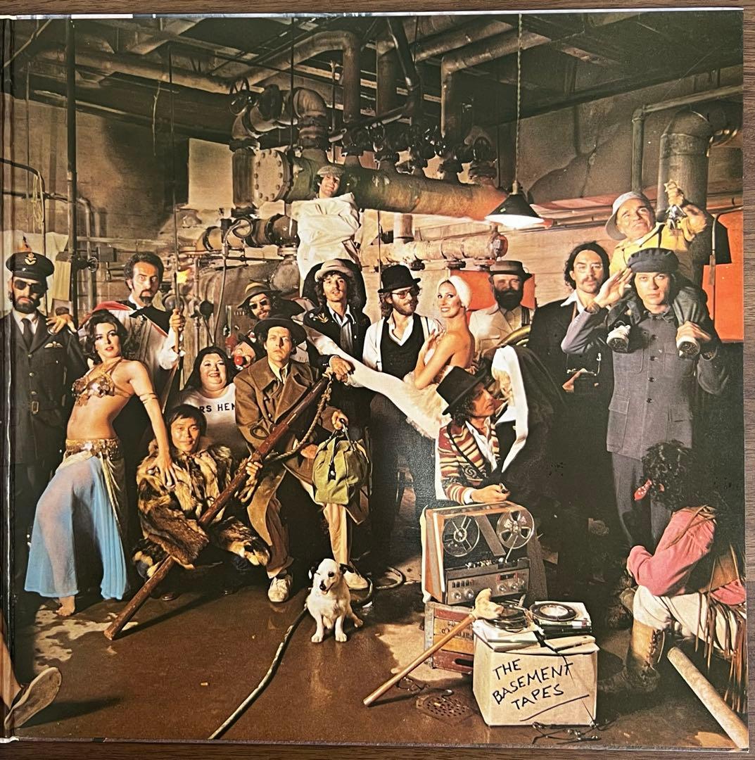 Bob Dylan & The Band Basement LP 1975 Vinyl Record Ocean Blue, EX Condition | Japansoundstore