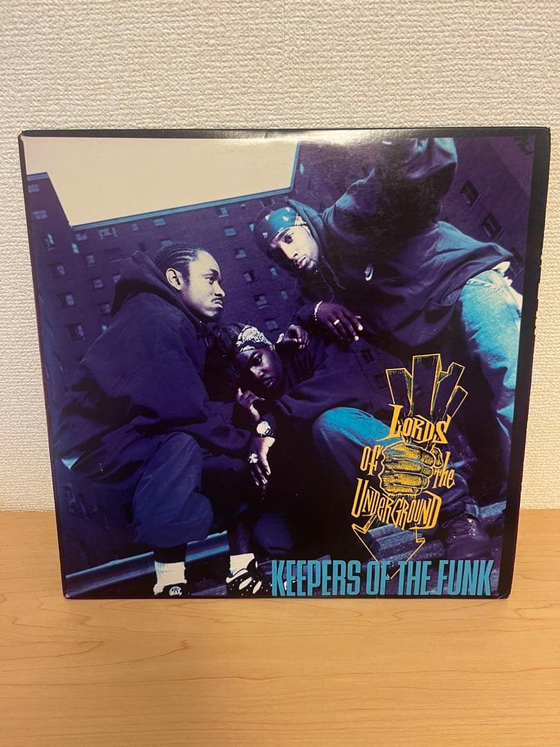 Lords of the Underground - Keepers of the Funk 2LP Vinyl 1994 Hip Hop Classic