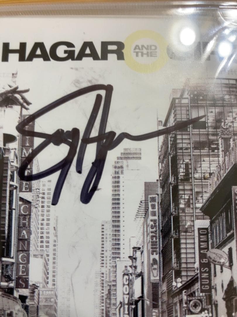 Sammy Hagar and The Circle Crazy Times CD Hand-Signed Edition 2022 US Import
