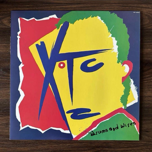 XTC - Drums and Wires LP 1979 Japan Pressing with Insert New Wave Post-Punk