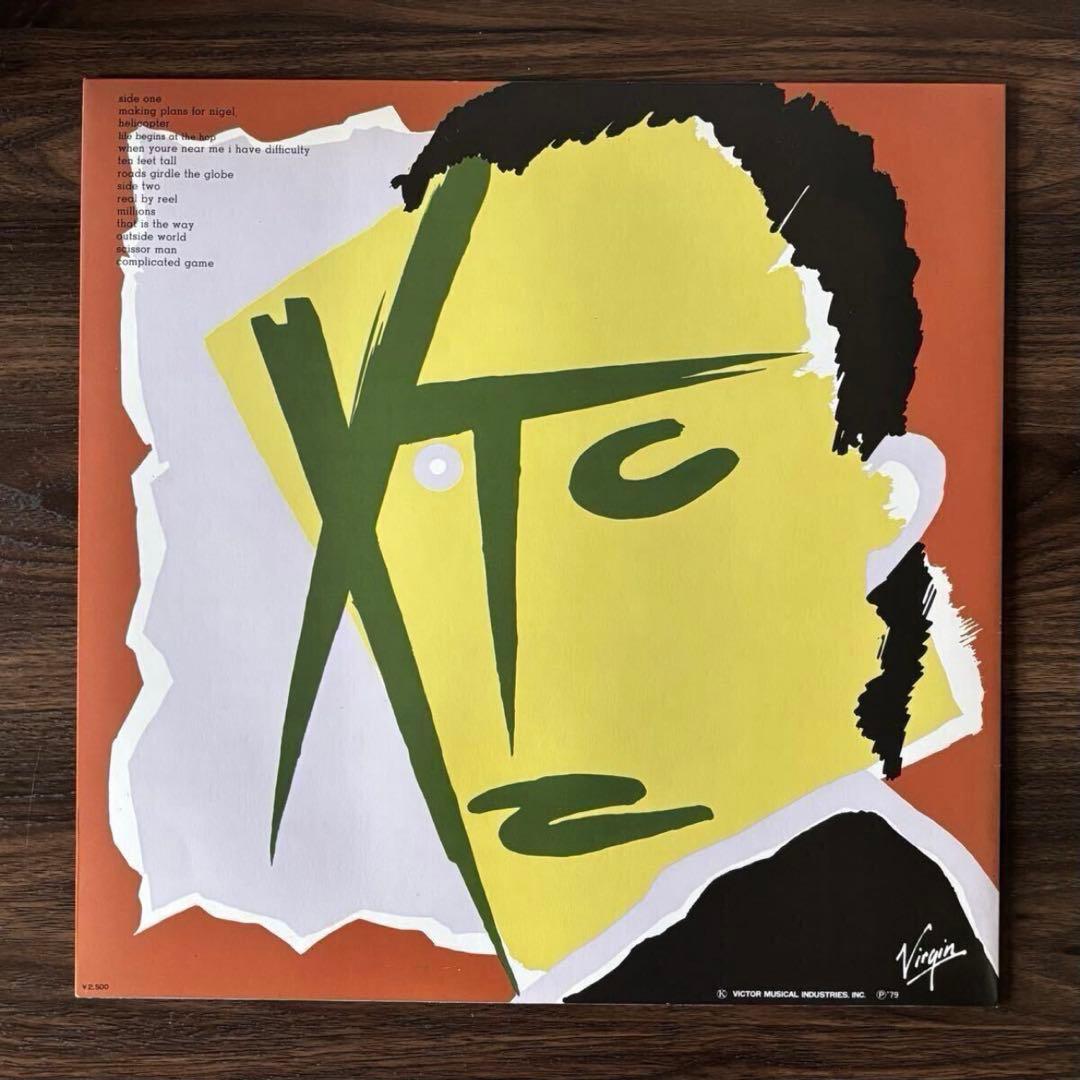 XTC - Drums and Wires LP 1979 Japan Pressing with Insert New Wave Post-Punk