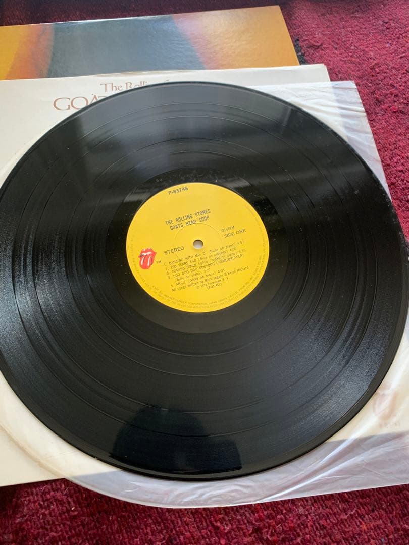 The Rolling Stones - Goats Head Soup LP Japan 1973 Pressing w/ Obi & Liner