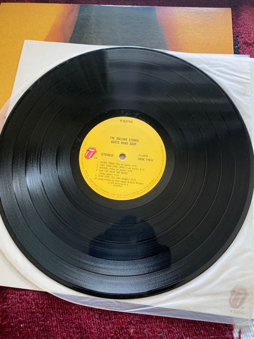The Rolling Stones - Goats Head Soup LP Japan 1973 Pressing w/ Obi & Liner
