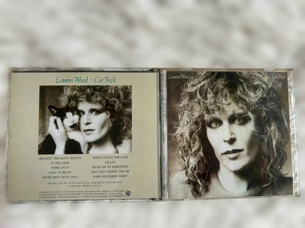 Lauren Wood Cat Trick CD Japan Press with OBI 1999 Remaster Out of Print AOR