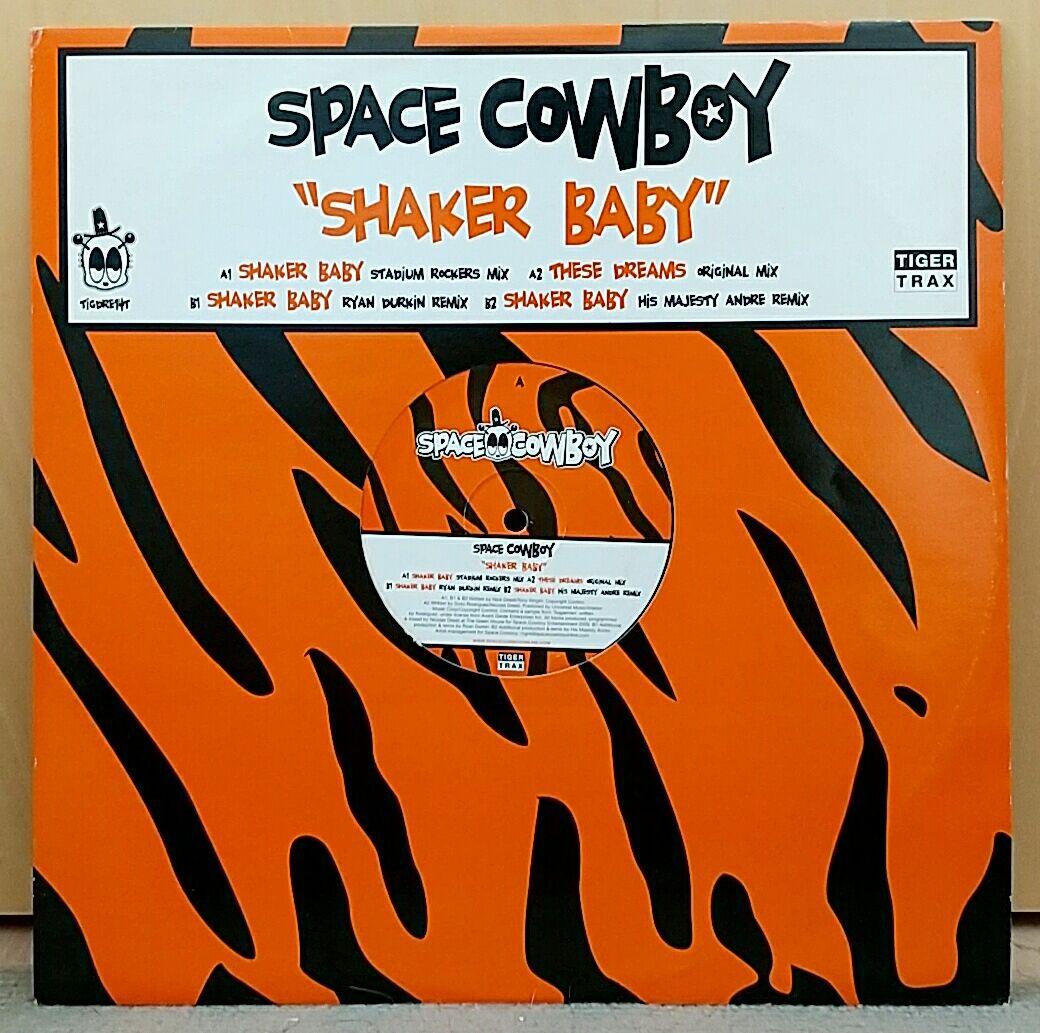 Space Cowboy - Shaker Baby 12" Vinyl Electronic Club House Remix 2005