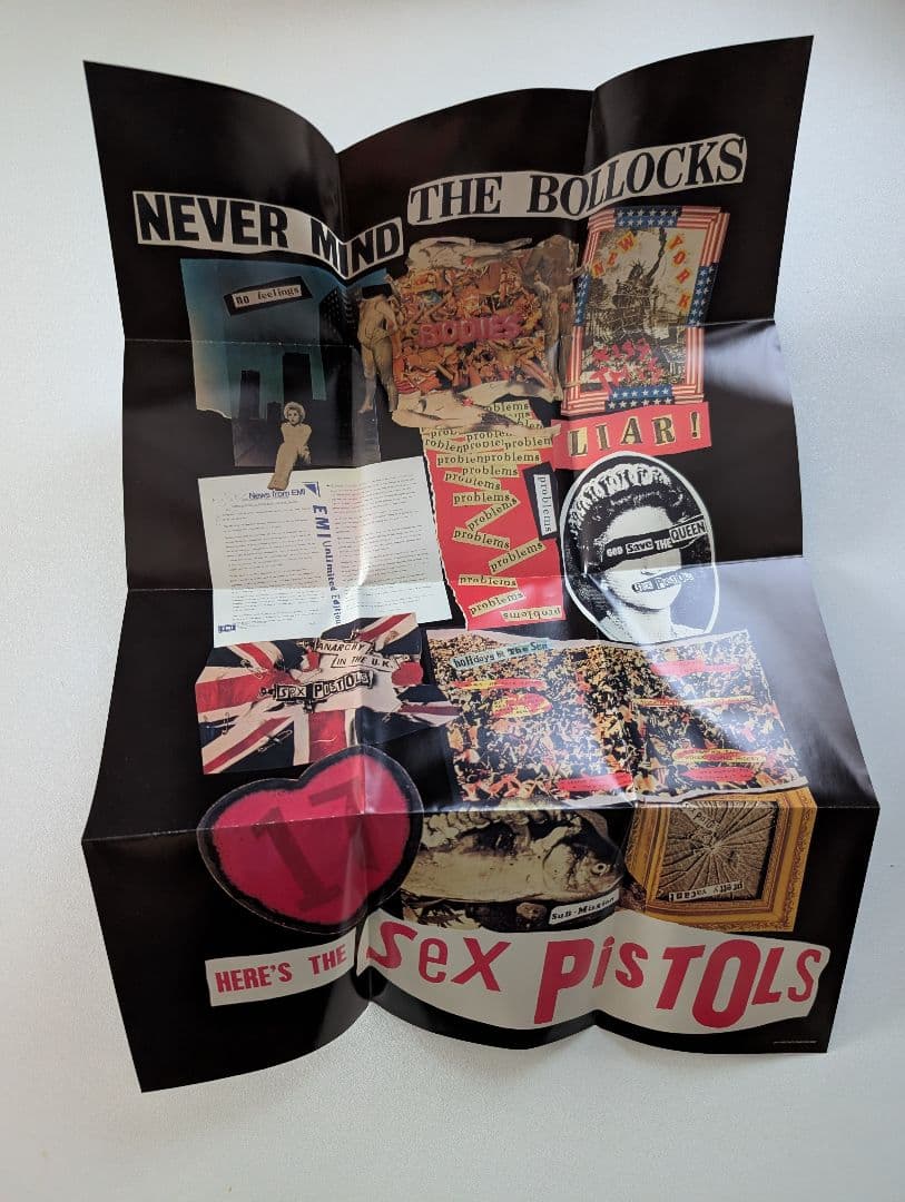 Sex Pistols Never Mind the Bollocks CD Japan Limited Paper Jacket Obi new | Japansoundstore
