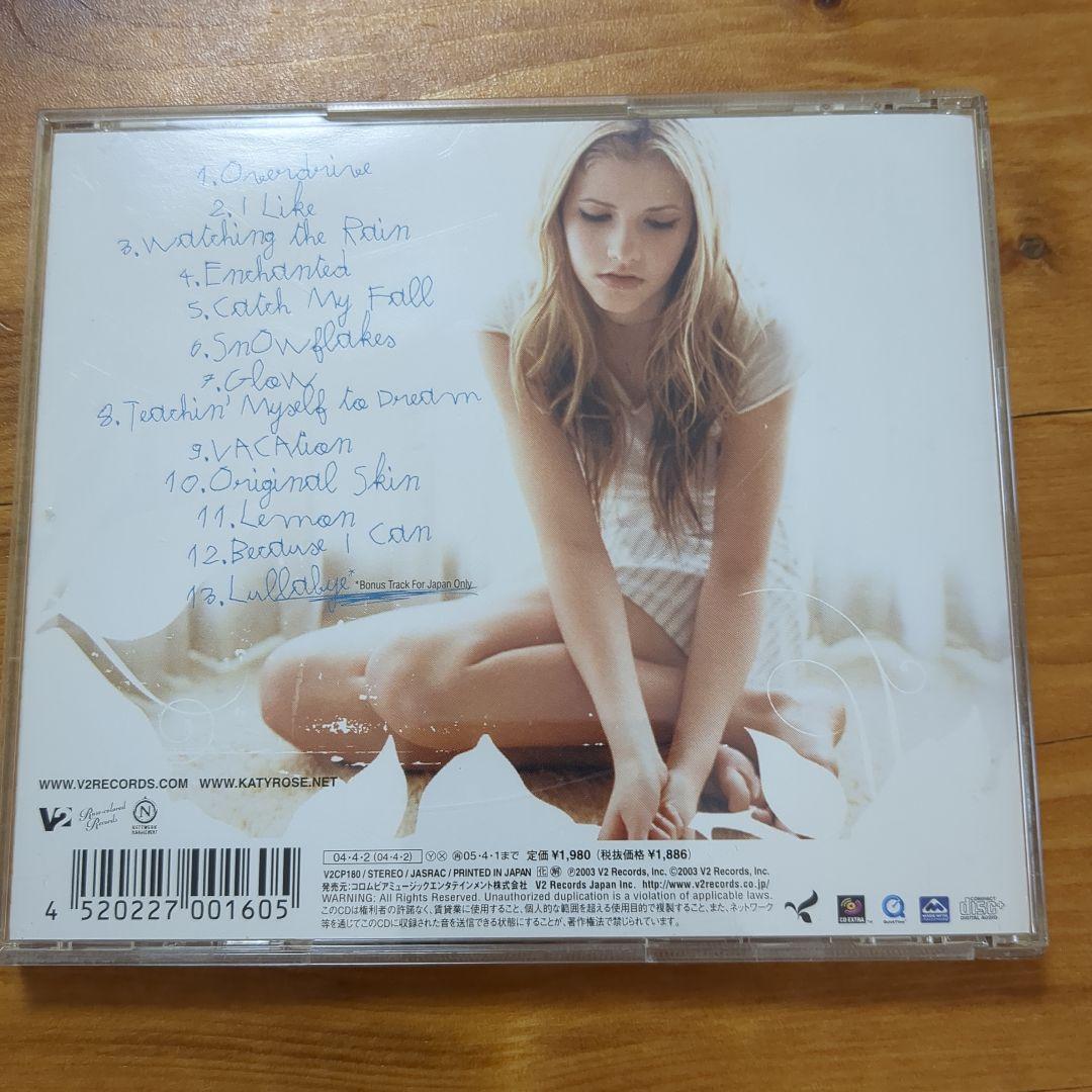 Katy Rose Because I Can CD Japan Press with OBI Limited Edition 2004