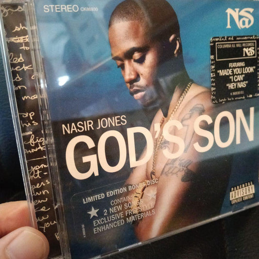Nas God's Son Limited Edition 2CD Set US Pressing 2002 Hip Hop Album