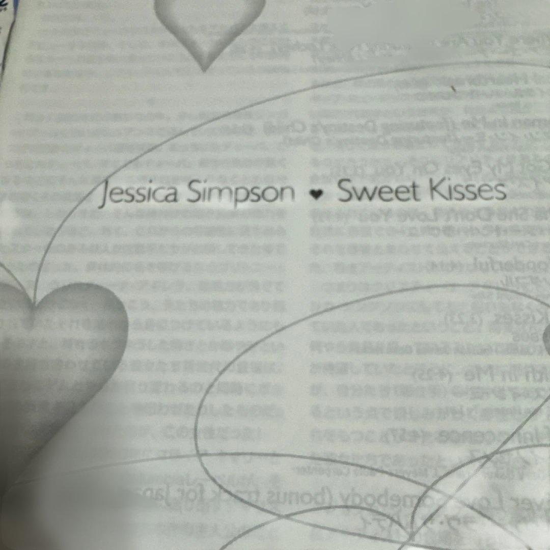 Jessica Simpson - Sweet Kisses CD Japan Press with OBI Limited Bonus Tracks
