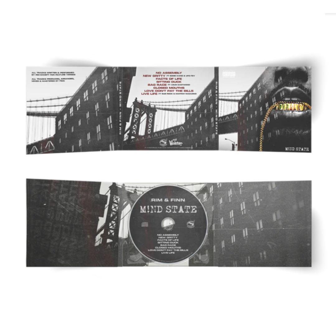 Rim X Finn M!Nd State CD  Limited Edition Digipak Rap Album 2023 | Japansoundstore