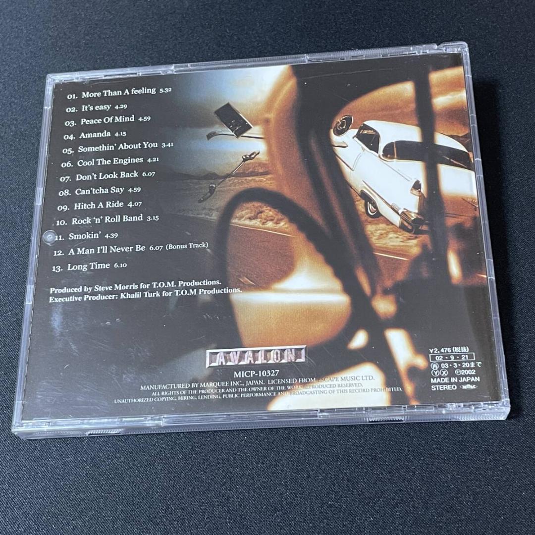 Various Artists Tribute to Boston CD Japan Press with OBI 2002 MICP-10327
