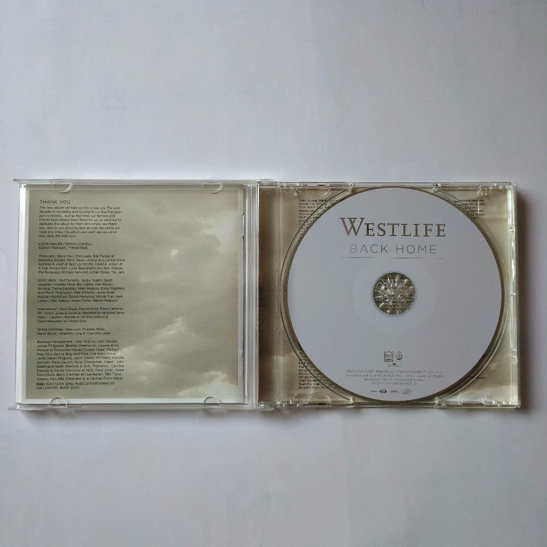 Westlife - Back Home - Japan Press CD Album, 2007, Bonus Tracks