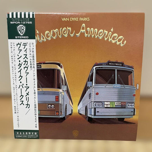 Van Dyke Parks Discover America CD Paper Sleeve Near Mint Music Album | Japansoundstore