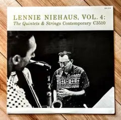 Lennie Niehaus Vol. 4 The Quintets & Strings Japan LP GXC-3175 Cool Jazz w/Obi