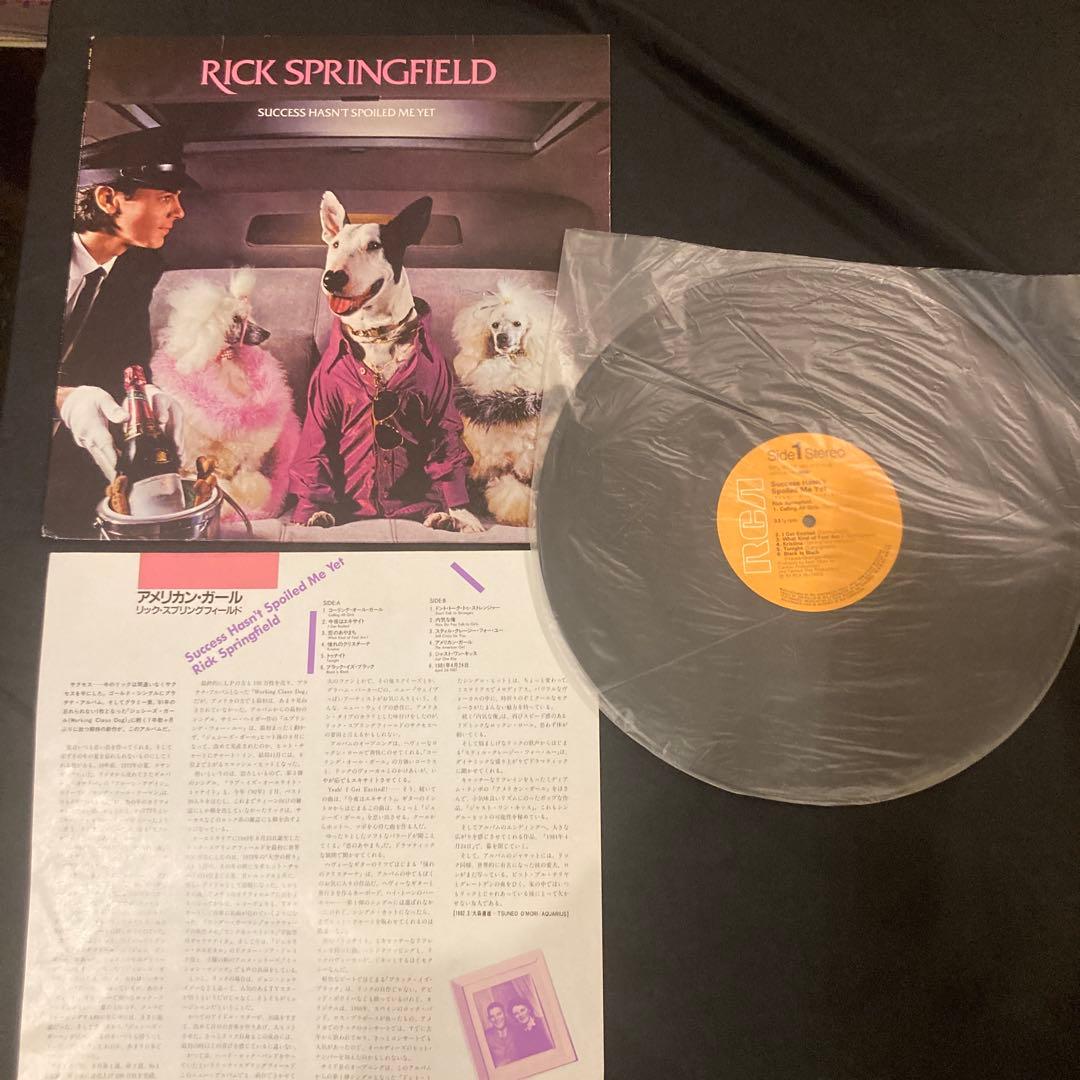 Rick Springfield 10 LP Japan Vinyl Record Collection Bundle w/ Obi Strips