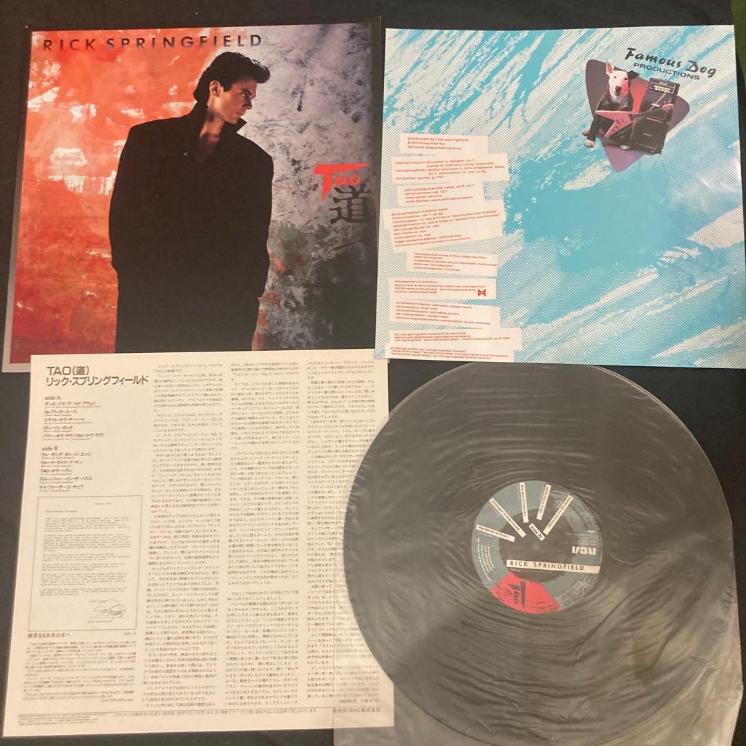 Rick Springfield 10 LP Japan Vinyl Record Collection Bundle w/ Obi Strips