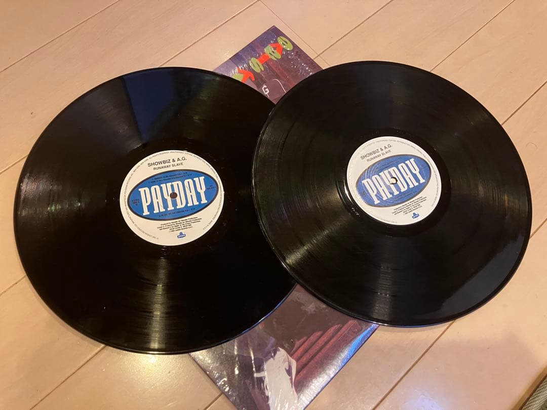 Showbiz & A.G. Runaway Slave 2LP Vinyl 90s NY Hip Hop Classic Payday Records