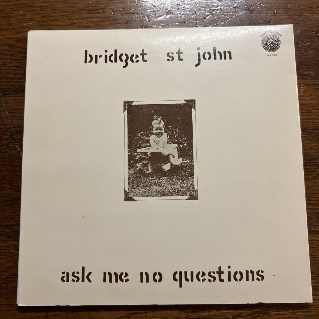 Bridget St John Ask Me No Questions CD Limited Ed Paper Jacket Used | Japansoundstore
