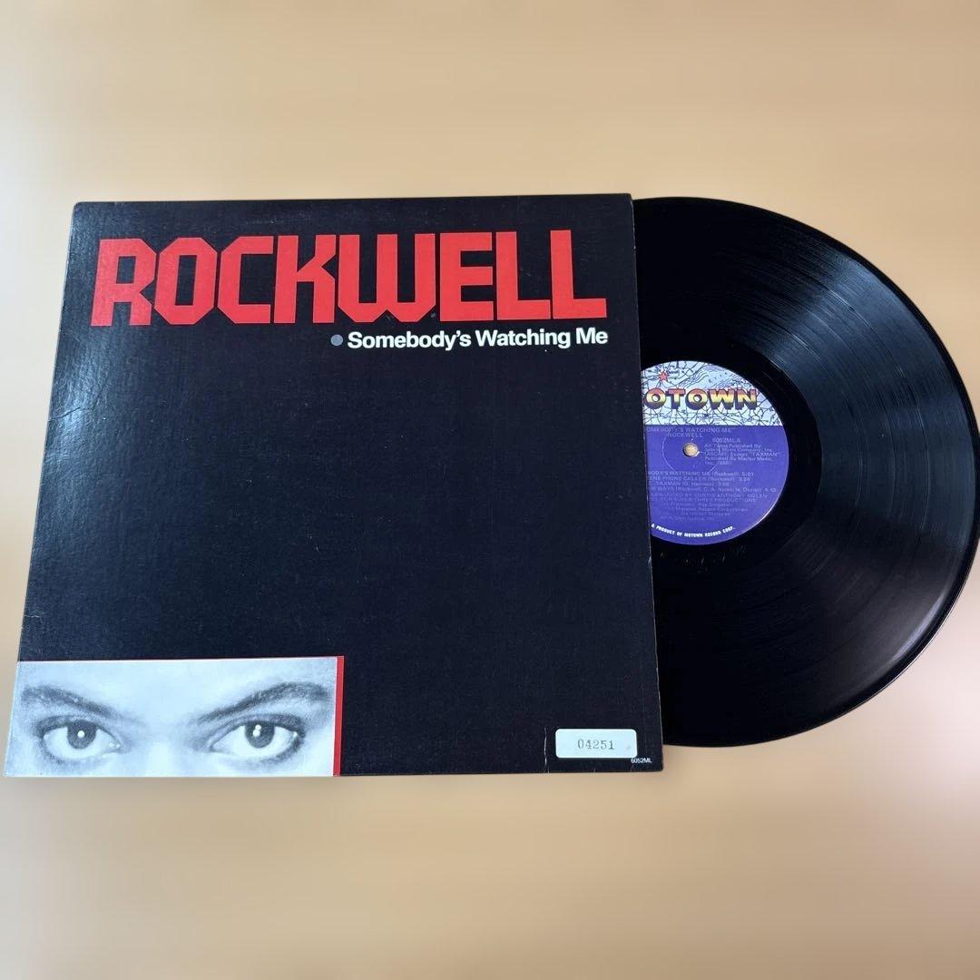 Rockwell - Somebody's Watching Me LP 1984 Motown Synth-Pop Funk Michael Jackson