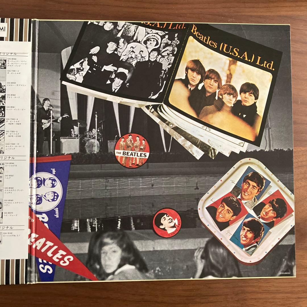 The Beatles - At The Hollywood Bowl Vinyl LP Japan 1977 EAS-80830 w/ OBI & Bookl
