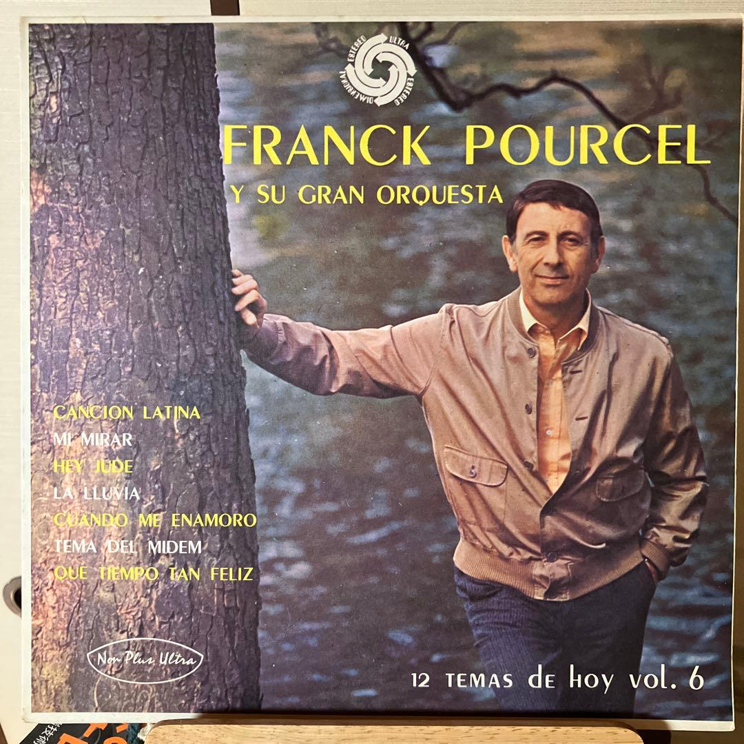 Franck Pourcel y su gran orquesta 12 Temas de hoy Vol. 6 LP Colombia Pressing