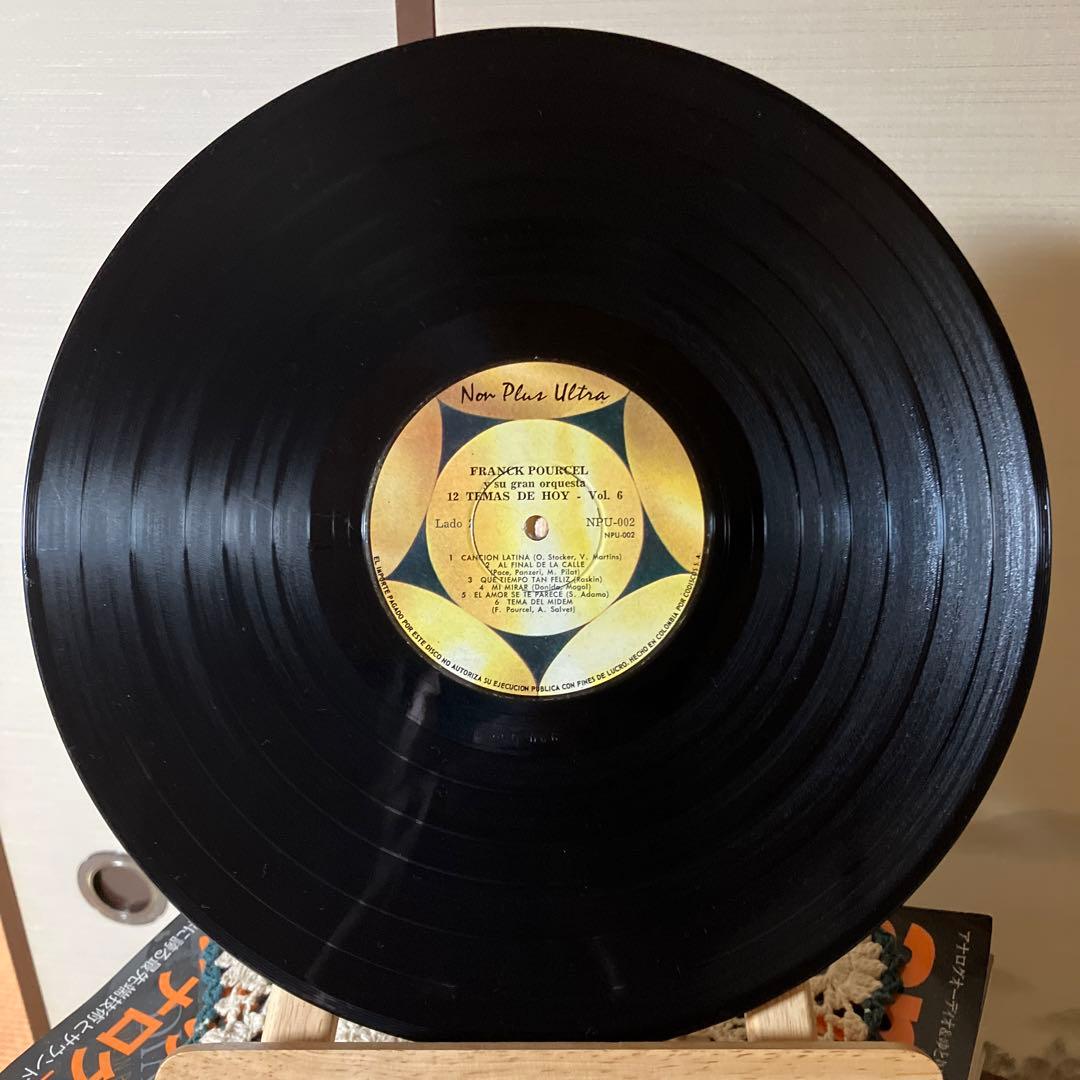 Franck Pourcel y su gran orquesta 12 Temas de hoy Vol. 6 LP Colombia Pressing