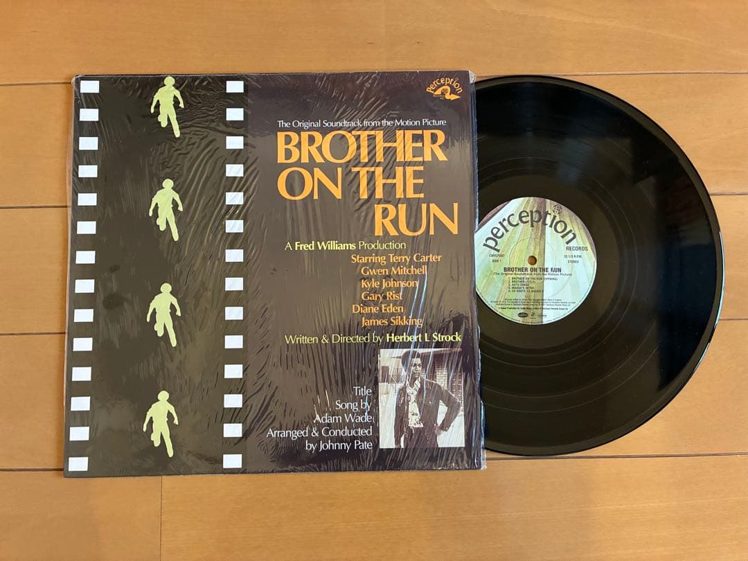 Johnny Pate - Brother On The Run O.S.T. Vinyl LP Soundtrack Soul Funk Jazz