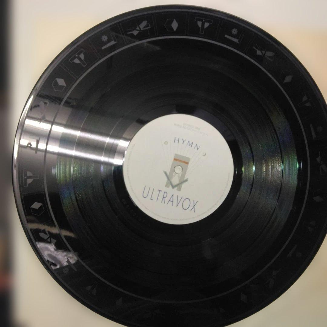 Ultravox - Hymn - Rare Japanese Etched Vinyl Mini LP 1982 WWS-50137