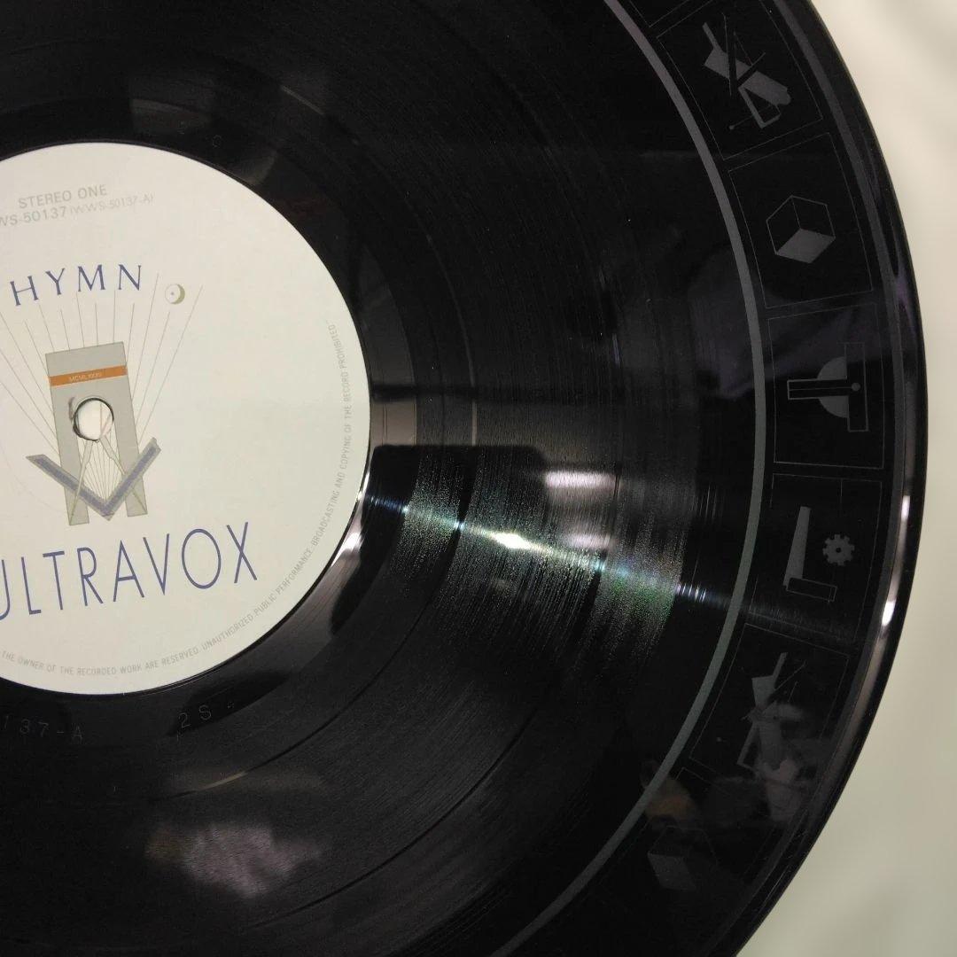 Ultravox - Hymn - Rare Japanese Etched Vinyl Mini LP 1982 WWS-50137
