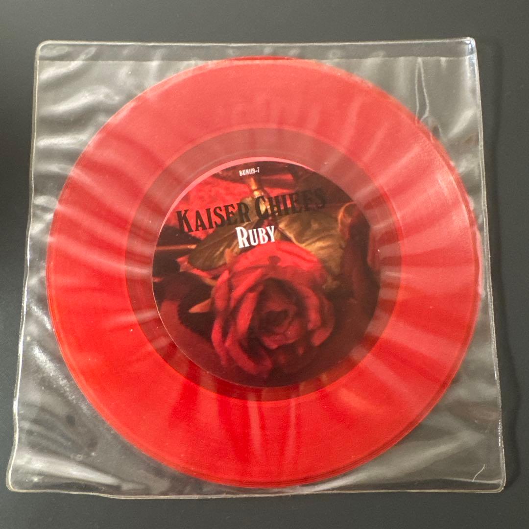 Kaiser Chiefs Ruby 7-inch Red Vinyl Single Indie Rock