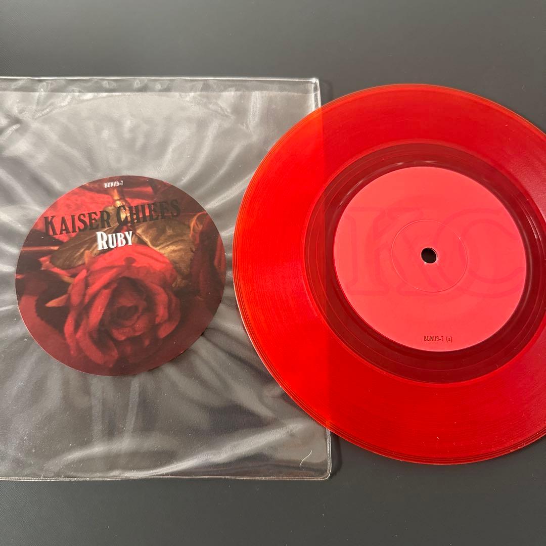 Kaiser Chiefs Ruby 7-inch Red Vinyl Single Indie Rock