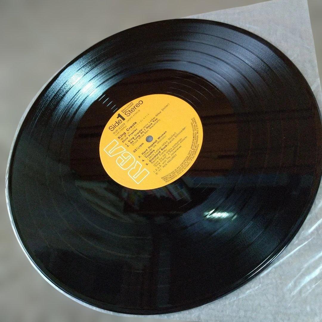 Elvis Presley King Creole LP 1977 Japan Pressing RVP-6209 w/ Obi Vinyl Soundtrac