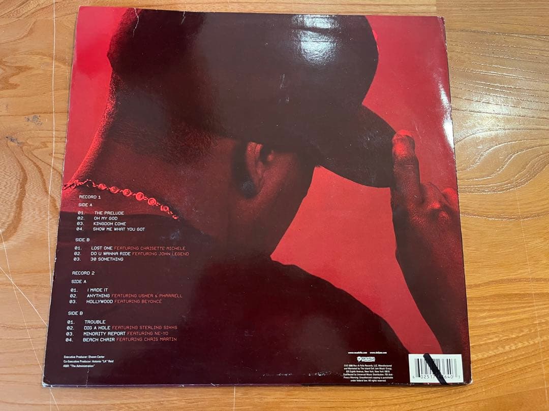 JAY-Z Kingdom Come Vinyl Record, Black, Excellent Condition, Tracklist Included | Japansoundstore