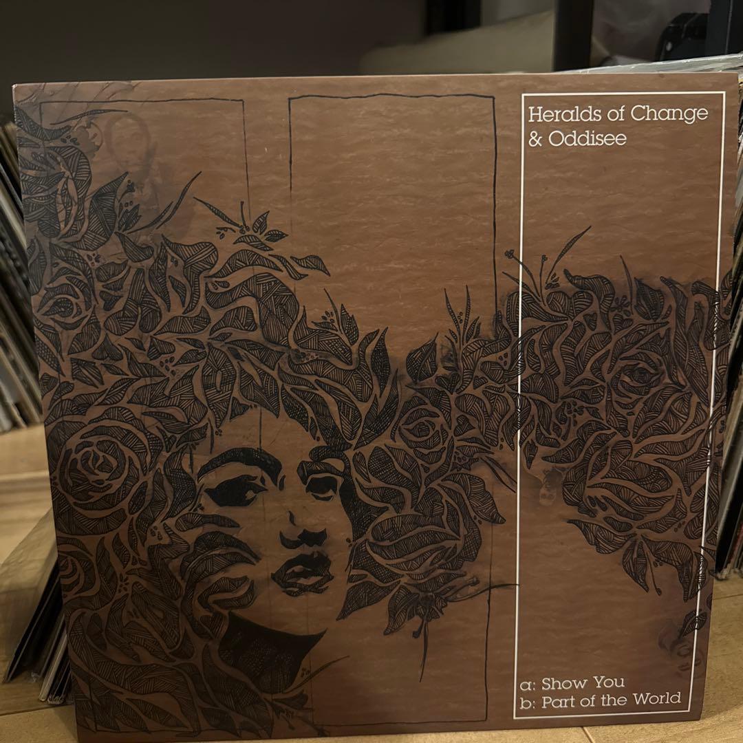 Heralds of Change & Oddisee Brown Vinyl Record Show You Part of the World Used | Japansoundstore