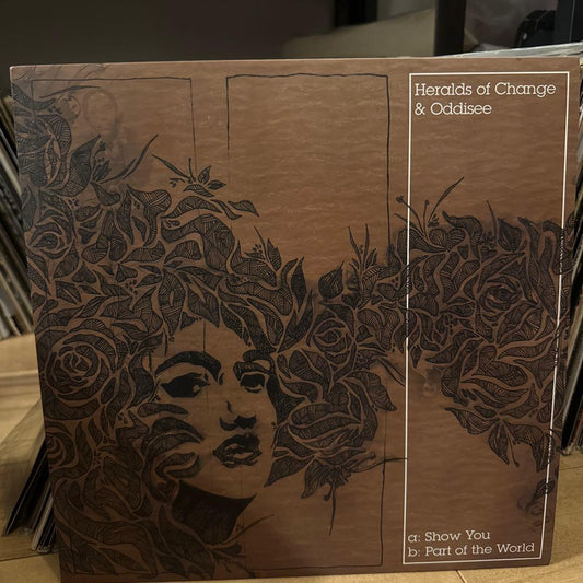 Heralds of Change & Oddisee Brown Vinyl Record Show You Part of the World Used | Japansoundstore