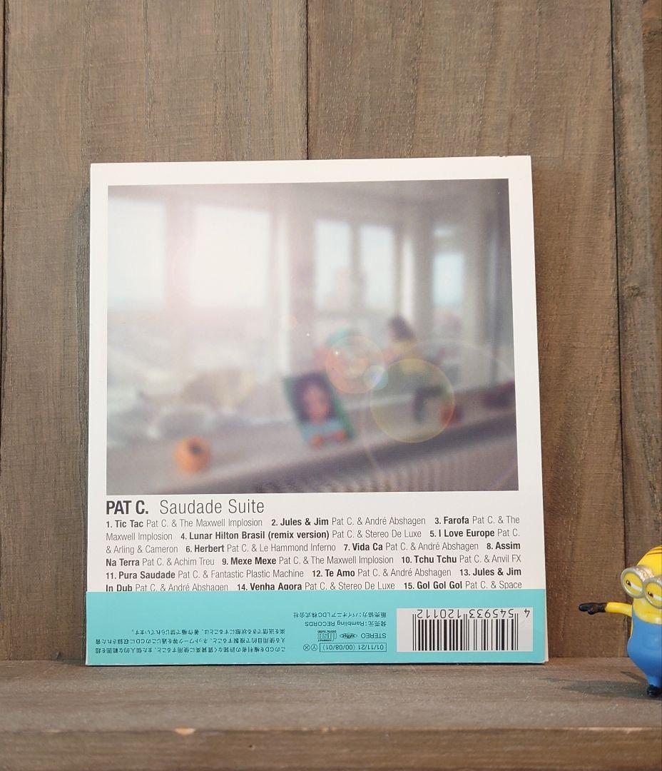 Pat C. Saudade Suite Japan Press CD with OBI First Album J-Pop Lounge House