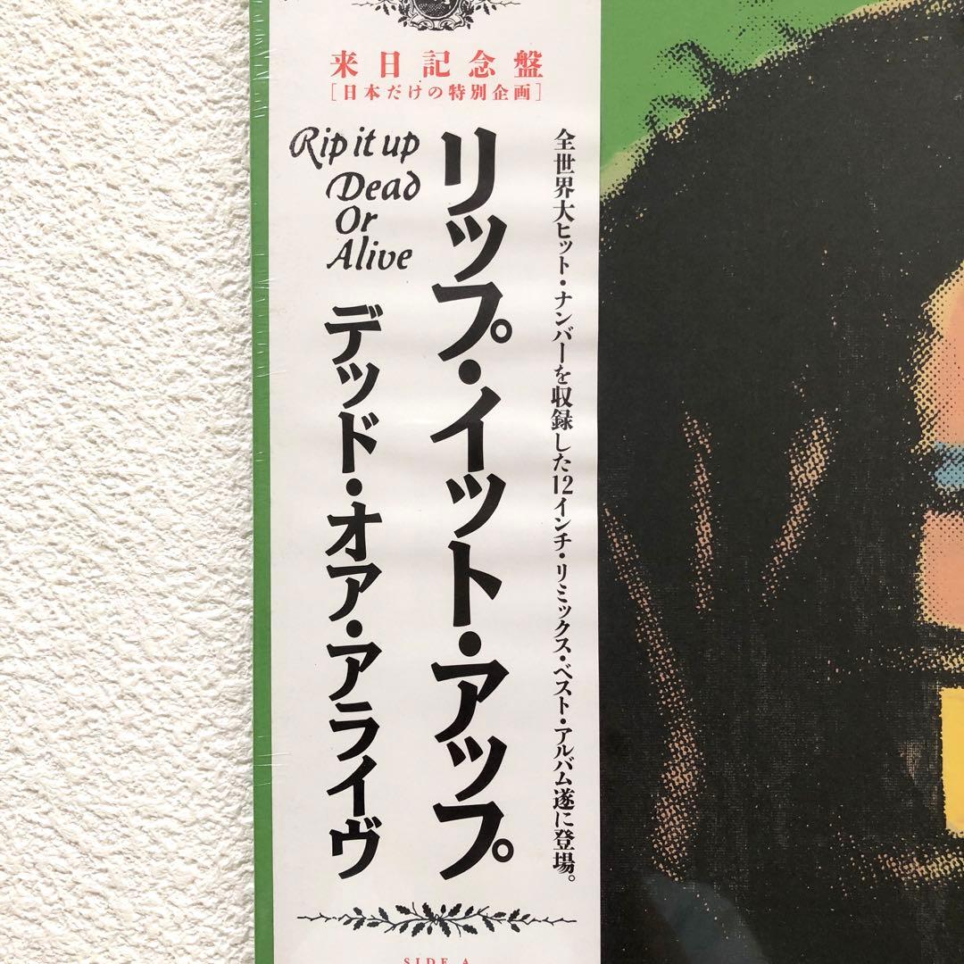 Dead Or Alive - Rip It Up LP Japan 1987 Tour Commemorative Edition Vinyl Record
