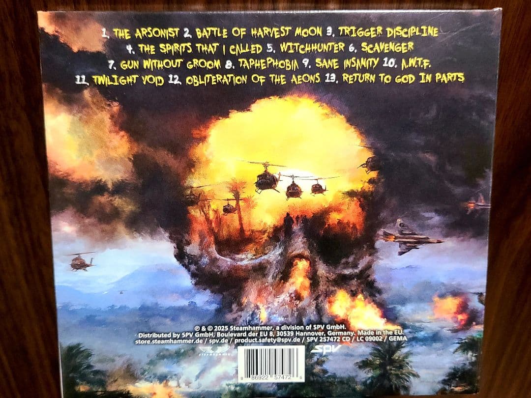 SODOM The Arsonist Heavy Metal CD /Used Excellent Condition | Japansoundstore