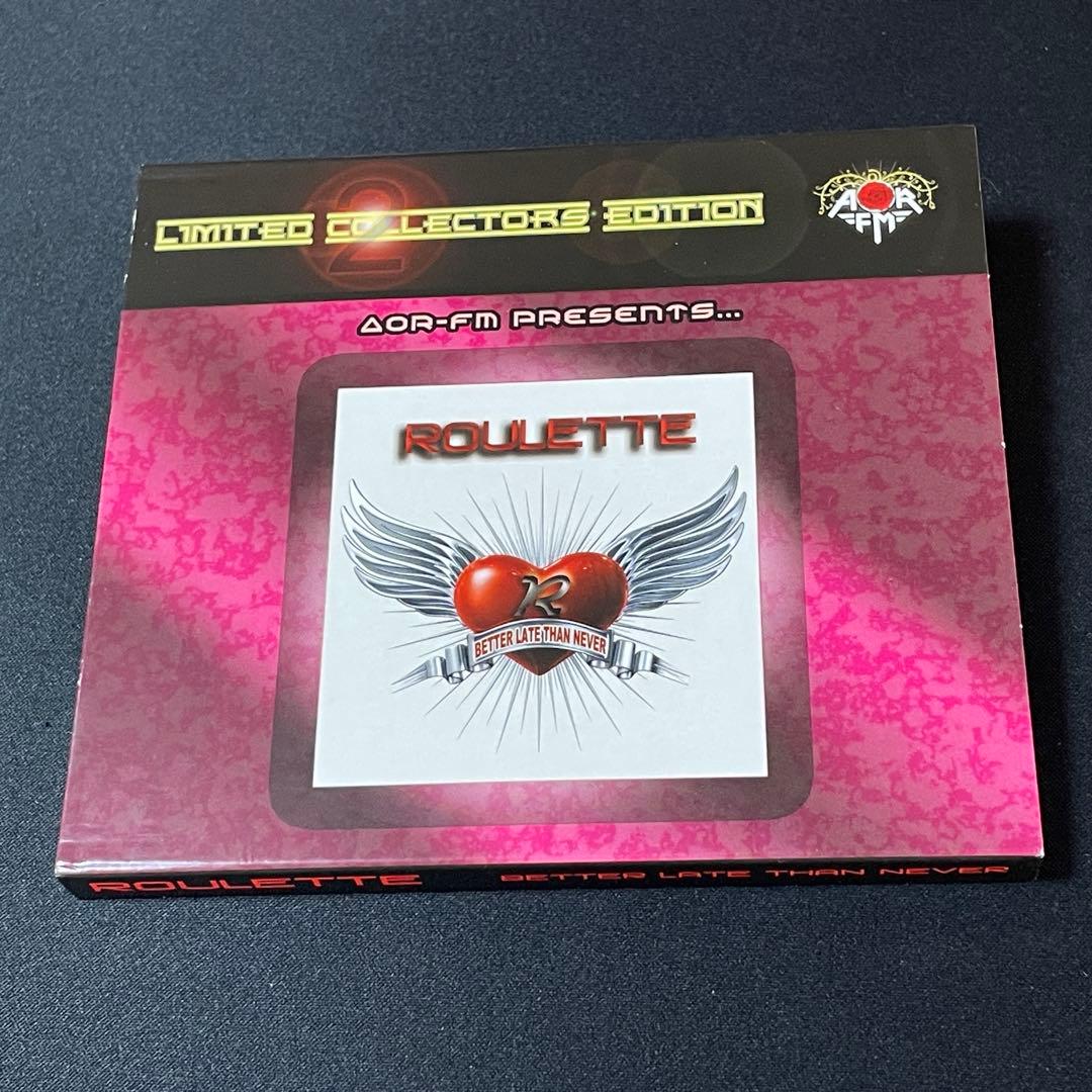 Roulette Better Late Than Never CD Limited Collectors Edition 2008 Import