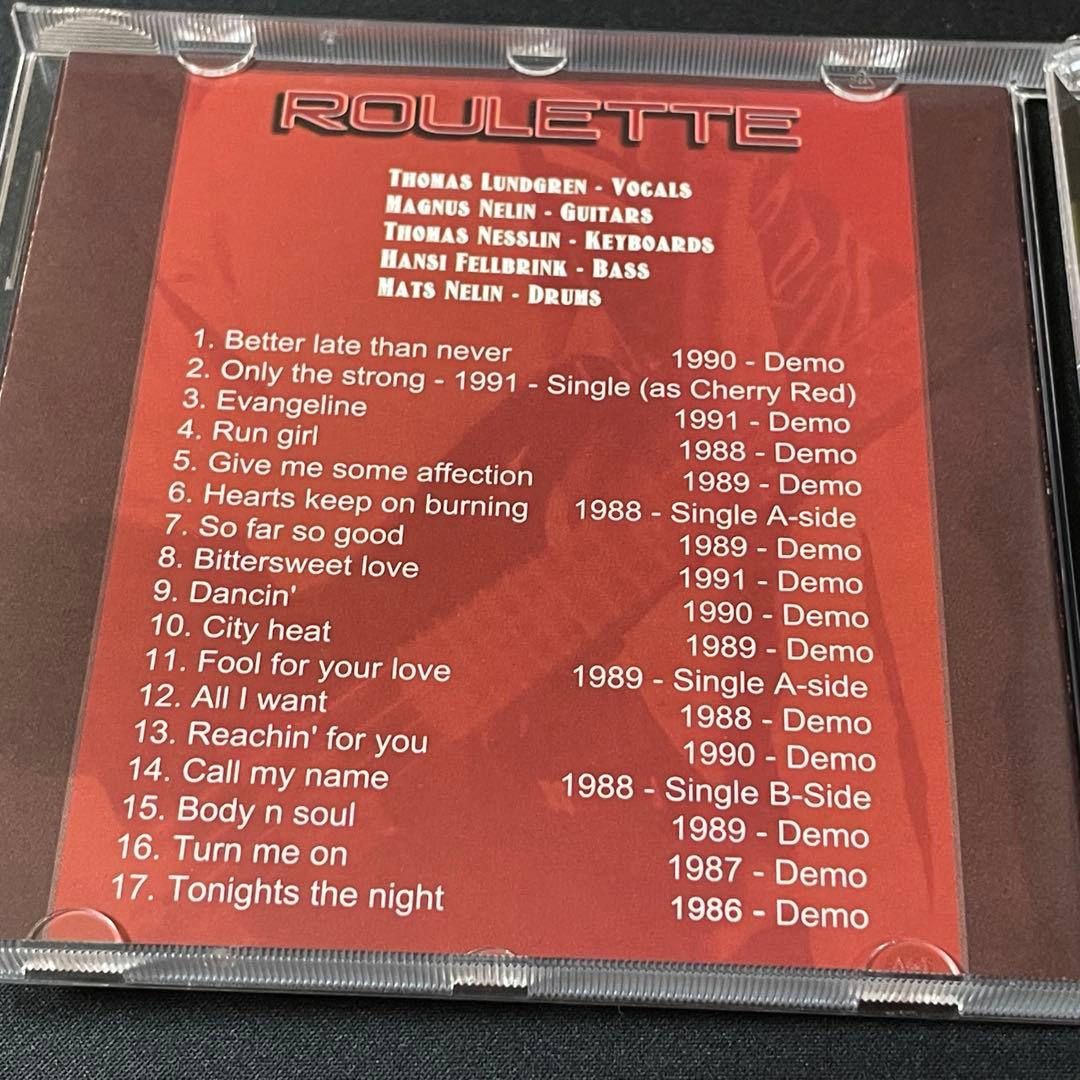 Roulette Better Late Than Never CD Limited Collectors Edition 2008 Import