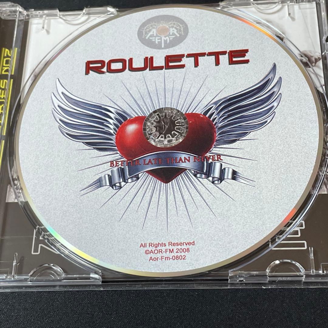 Roulette Better Late Than Never CD Limited Collectors Edition 2008 Import